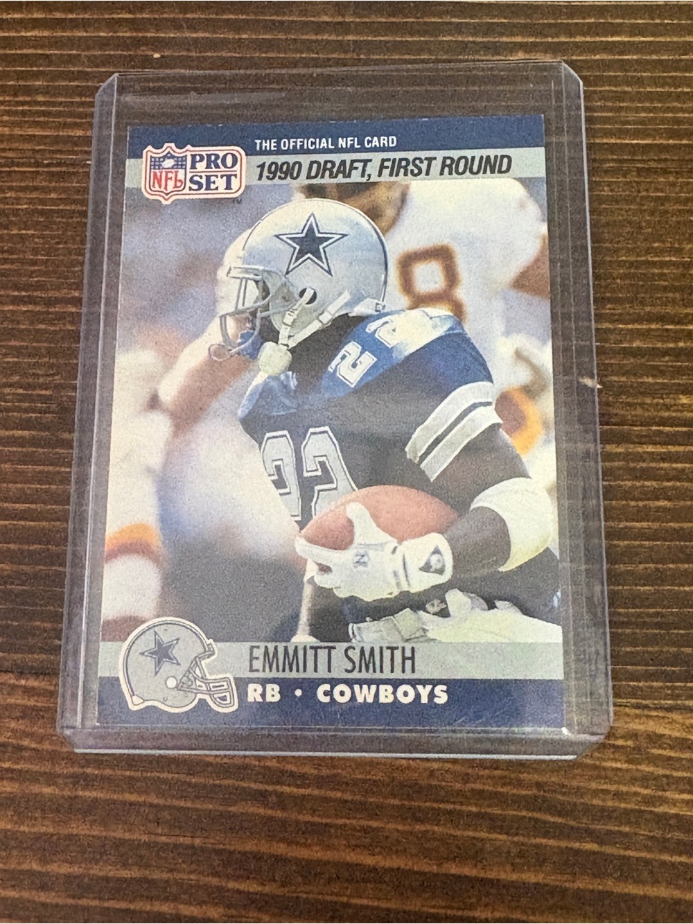 1990 Pro Set Emmitt Smith Rookie Card Dallas Cowboys